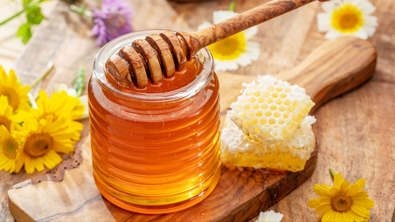 Natural Honey- Produced by Bee and not factory