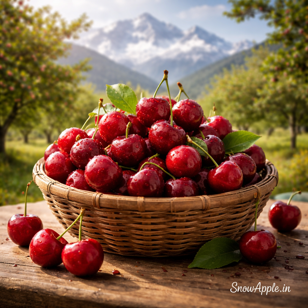 Buy Fresh Himalayan Cherries Online – Naturally Ripened & Farm Fresh in India